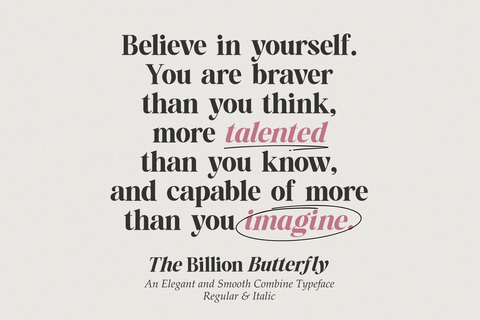 The Billion Butterfly