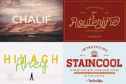 VT Treasure Font Bundle