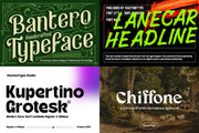 VT Treasure Font Bundle
