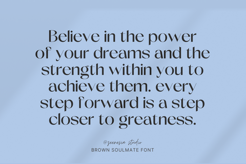 Brown Soulmate