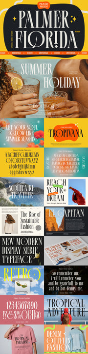 The Striking Serif Font Collection