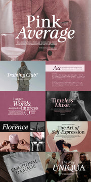 The Striking Serif Font Collection