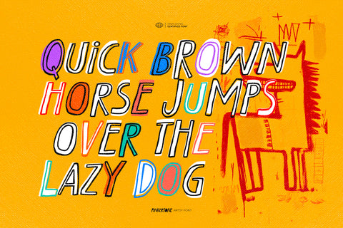 Pinkertone - Artsy Font