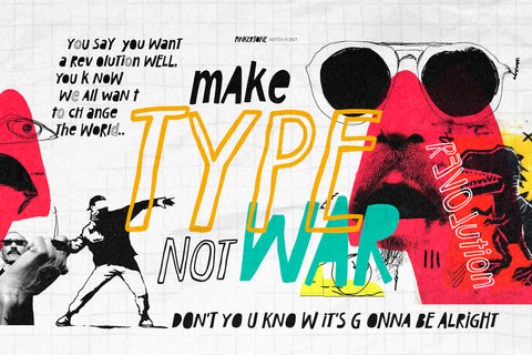 Pinkertone - Artsy Font