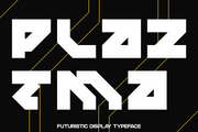 Plaztma - Free Futuristic Display Font