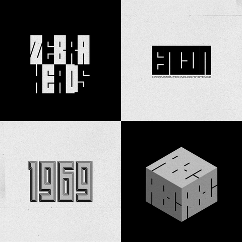 Zebra - Experimental Display Font - Pixel Surplus