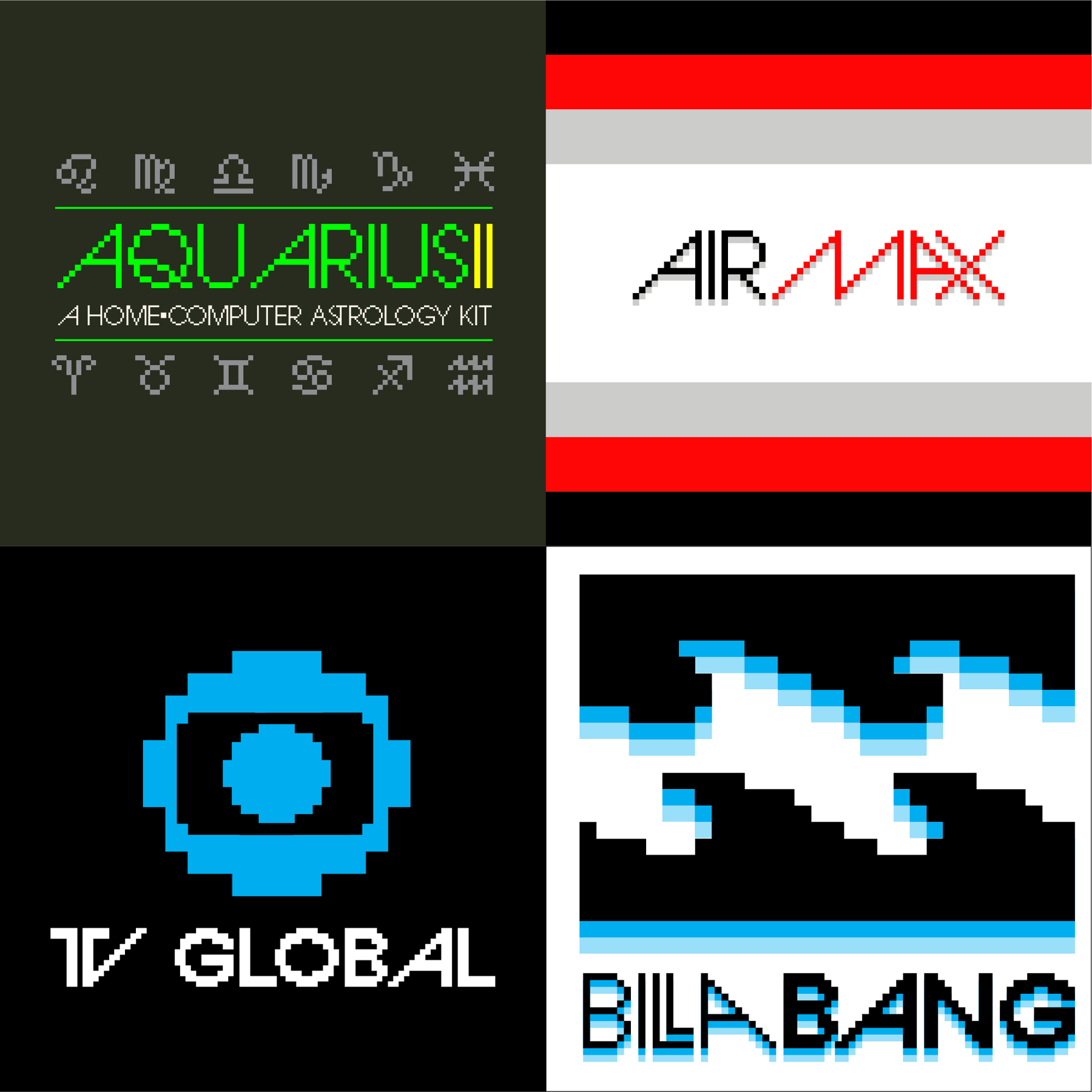 AGPX - Pixel Display Typeface – Pixel Surplus