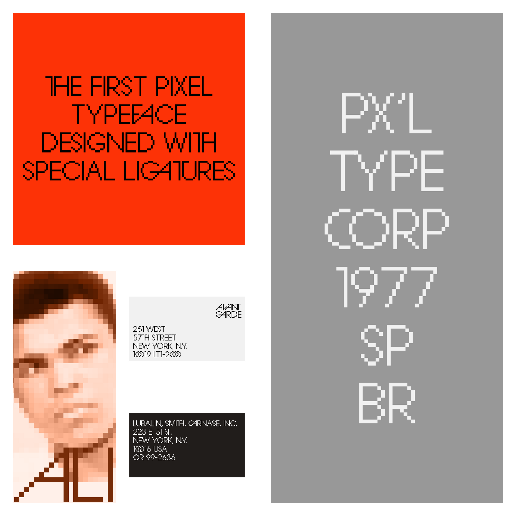 AGPX - Pixel Display Typeface – Pixel Surplus