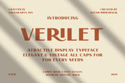 Verilet - Elegant Sans Serif Font