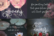 The Modern Script Font Bundle