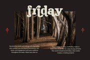 Fallen Tree | Retro serif