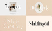 Modern Serif & Sans Serif Bundle