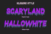 VT Kilegore - Scary Horror Font