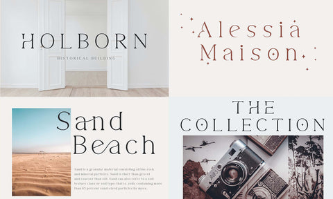 Modern Serif & Sans Serif Bundle