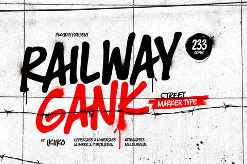 Railway Gank - Street Marker Type