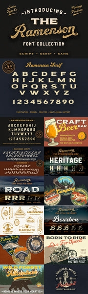 The Explorer's Font Collection