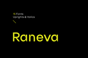 Raneva Bold - Free Font