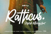 Ratticus - Stylish Lettering Font