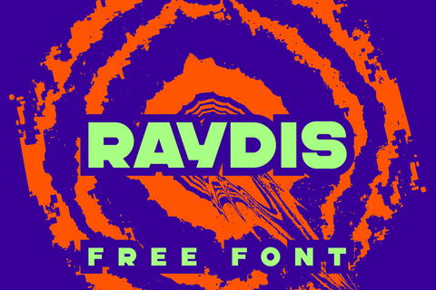 Raydis - Free Bold Display Font