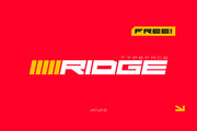Ridge - Free Modern Sans Serif Font