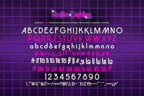 Rollin Eighties - 80s Retro Font