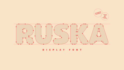 Ruska - Free Rounded Display Font