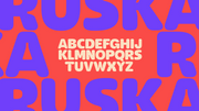 Ruska - Free Rounded Display Font