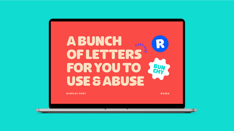 Ruska - Free Rounded Display Font