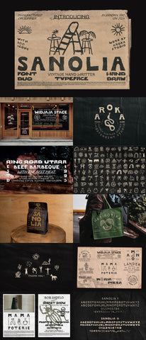 The Farmers Market Font Bundle