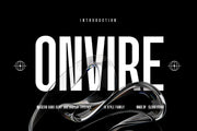 Onvire | Family Condensed Font