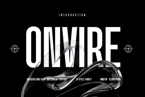 Onvire | Family Condensed Font