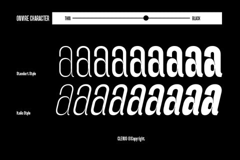 Onvire | Family Condensed Font