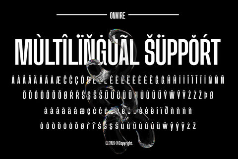 Onvire | Family Condensed Font