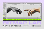 Bitmap Lab | One-Click Pixel Halftone Action
