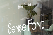 Sense - Free Sans Serif Display Font