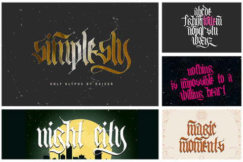 82 Fonts in 1  Handwritten Magic Box