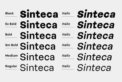 Sinteca Sans Serif