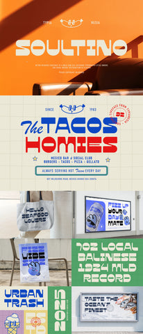 The Big & Bold Display Font Bundle