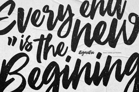 Stigmatra - Raw Hand Lettering