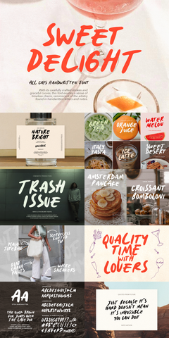 The Quirky Hand Drawn Font Bundle