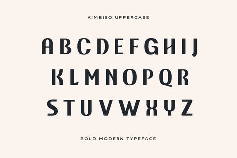 Kimbiso Modern Display Font