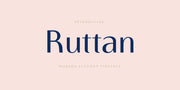 Ruttan Elegant Fonts - Pixel Surplus