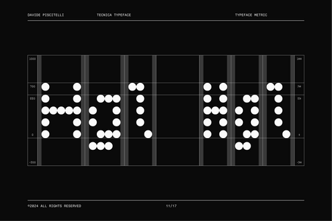 Tecnica - Free Dot Matrix Display Font - Pixel Surplus