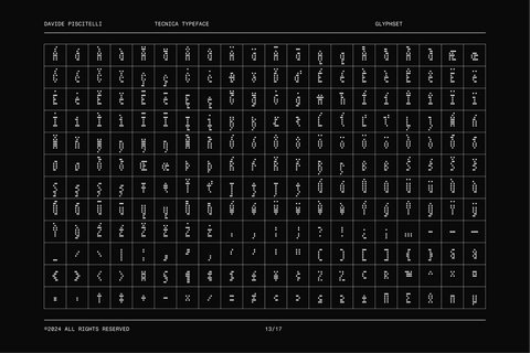 Tecnica - Free Dot Matrix Display Font - Pixel Surplus