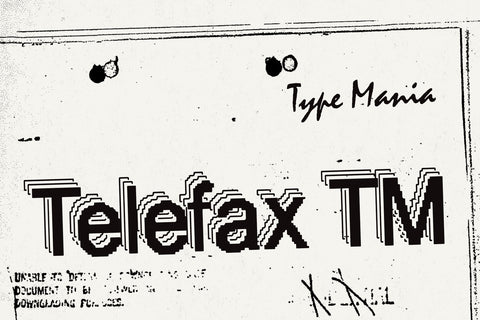 50 TYPE MANIA FONTS // 50% OFF!