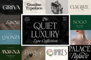 The Quiet Luxury Type Collection