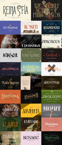 The Traditional Type Collection - Pixel Surplus