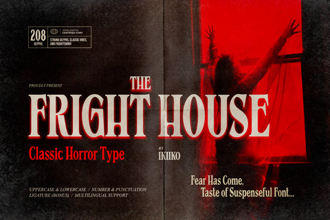 The Fright House-Classic Horror Type