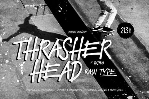 Thrasher Head - Raw Type