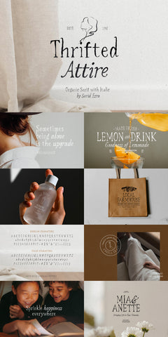 The Farmers Market Font Bundle